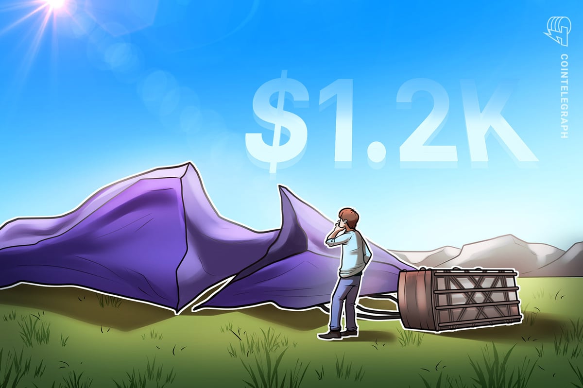 Ethereum: Αναλυτής βλέπει πτώση έως τα 1.200 δολάρια